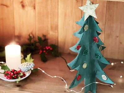 Facilísimo y sin gastar fortuna en un bazar: creá este maravilloso árbol de Navidad "low cost" y deslumbrante