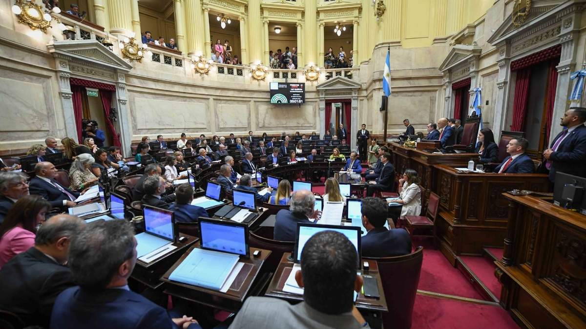 El Senado aprobó la suspensión de las PASO. Fuente: (X)