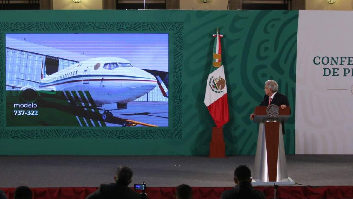 Una de las aeronaves que serán subastadas