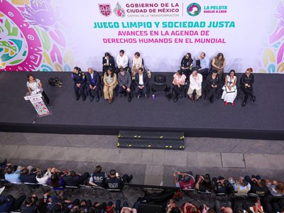 Gobierno de CDMX anuncia despliegue especial contra trata, violencia de género y discriminación