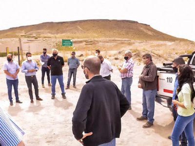Primeras acciones para una millonaria obra que se viene para Zapala