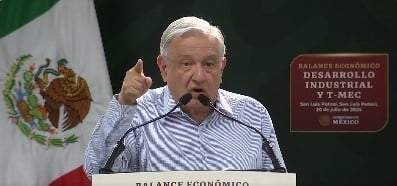 El presidente López Obrador en San Luis Potosí