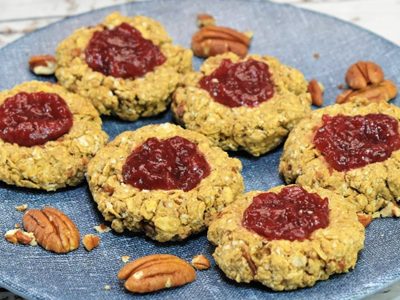 Pepas de frutos rojos: con 1 taza de avena y 1 taza de huevo, prepará esta divina versión y no gastes en el kiosco