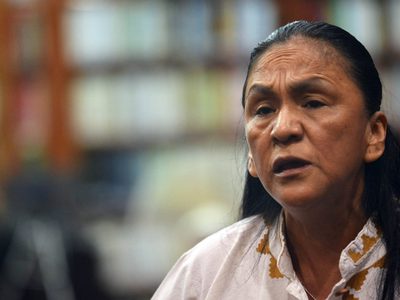 Sala acusó a Morales por la marcha en su contra