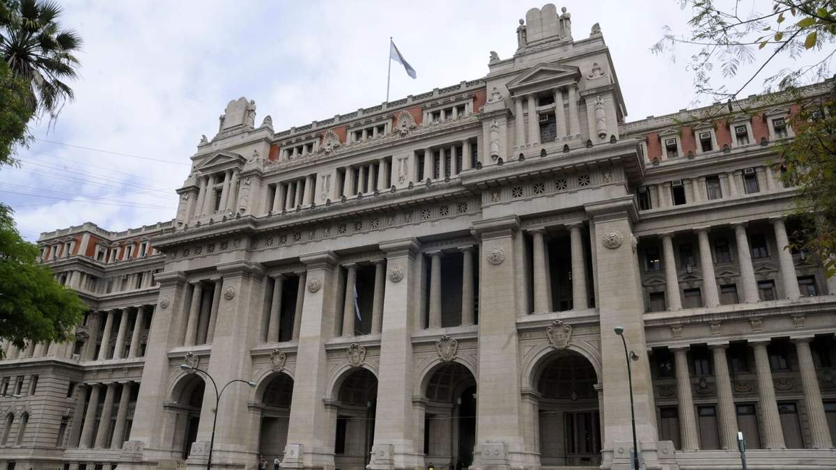 Palacio Judicial de la Nación. Fuente: (Twitter)