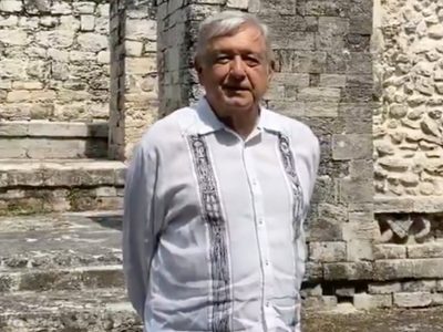 AMLO dice que programa Sembrando Vida ayuda a combatir la falta de agua