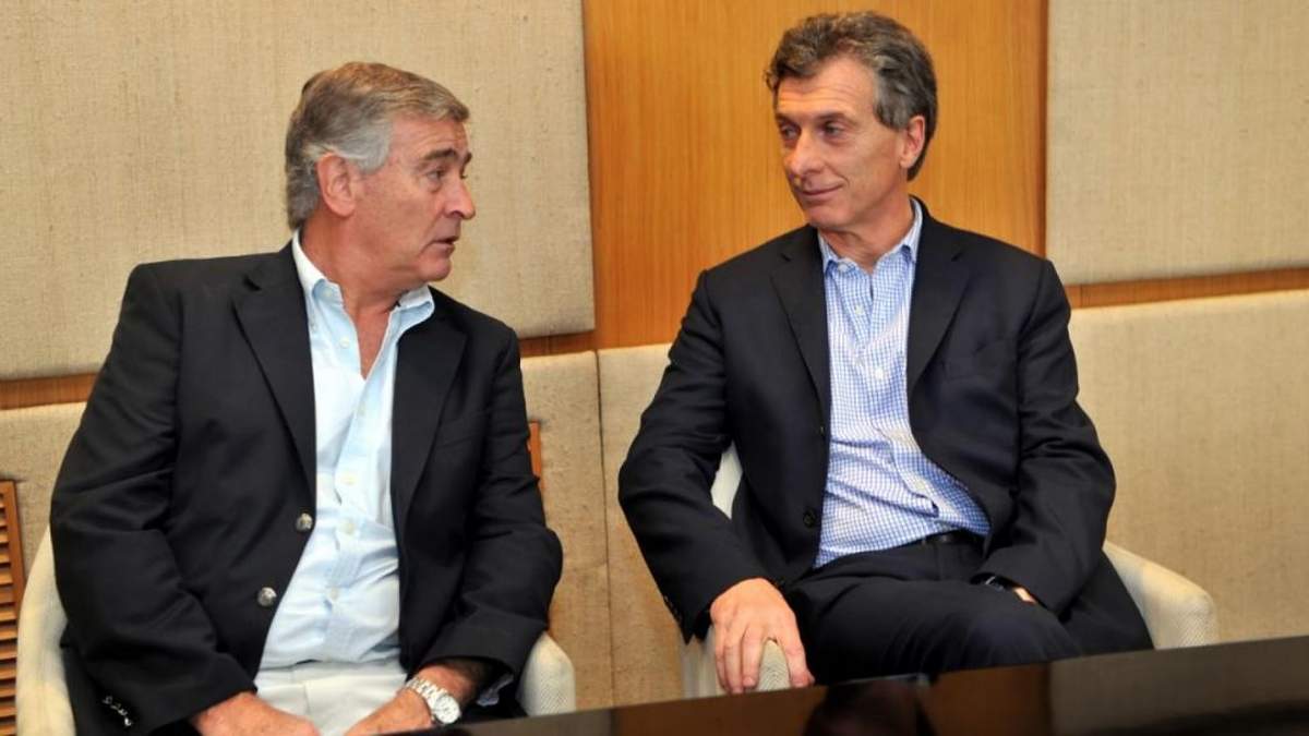 Macri y Aguad. Fuente:(Twitter)