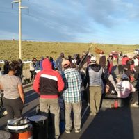 Se mantiene inalterable el corte total de ruta Nacional 22 en Zapala