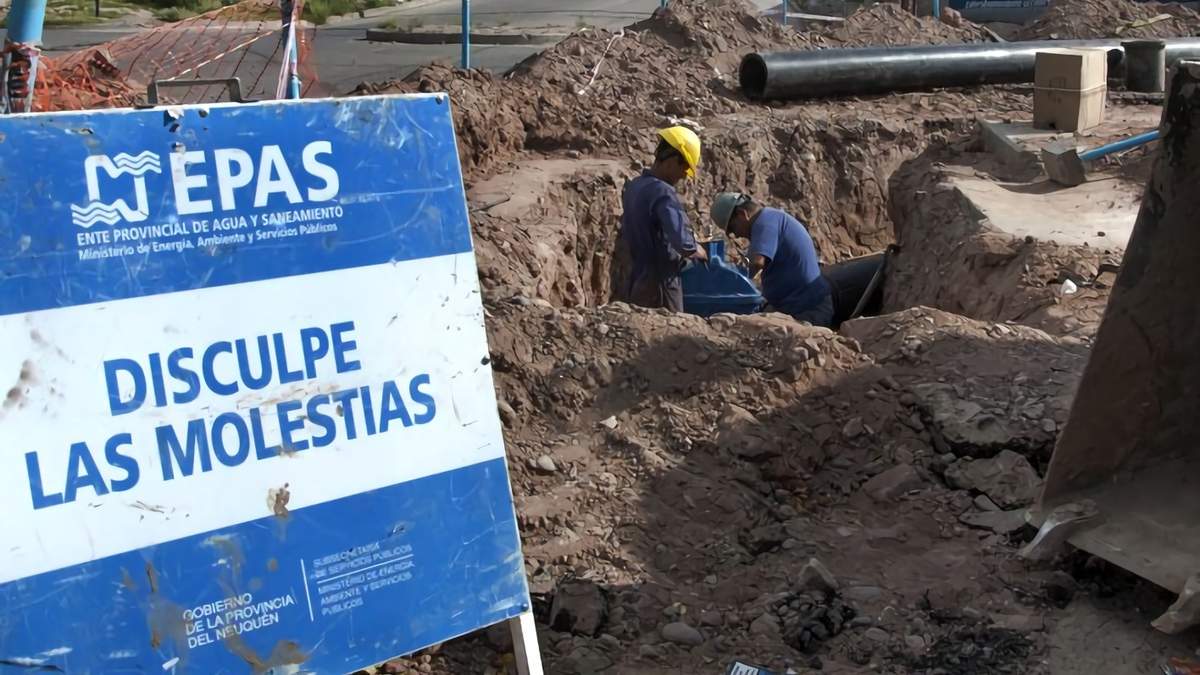Sin agua en cuatro barrios de Neuquén Capital. Fuente: (Twitter)