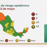 Así quedó el semáforo del 10 al 23 de mayo: 14 estados en color verde