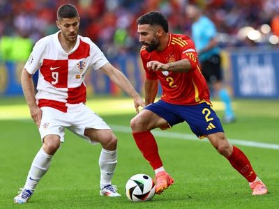 España golea 3-0 a Croacia en su debut en la Eurocopa 2024