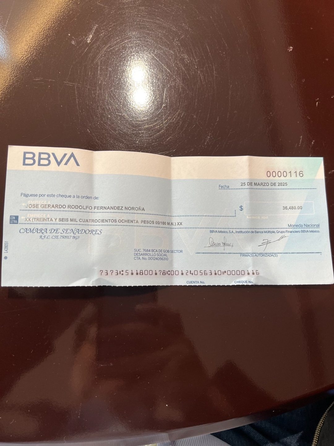 Cheque