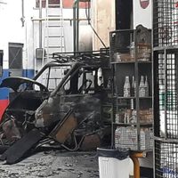Incendio y explosión en un depósito de YPF en Córdoba