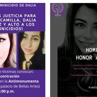 Anuncian manifestaciones contra el feminicidio de Ingrid Escamilla