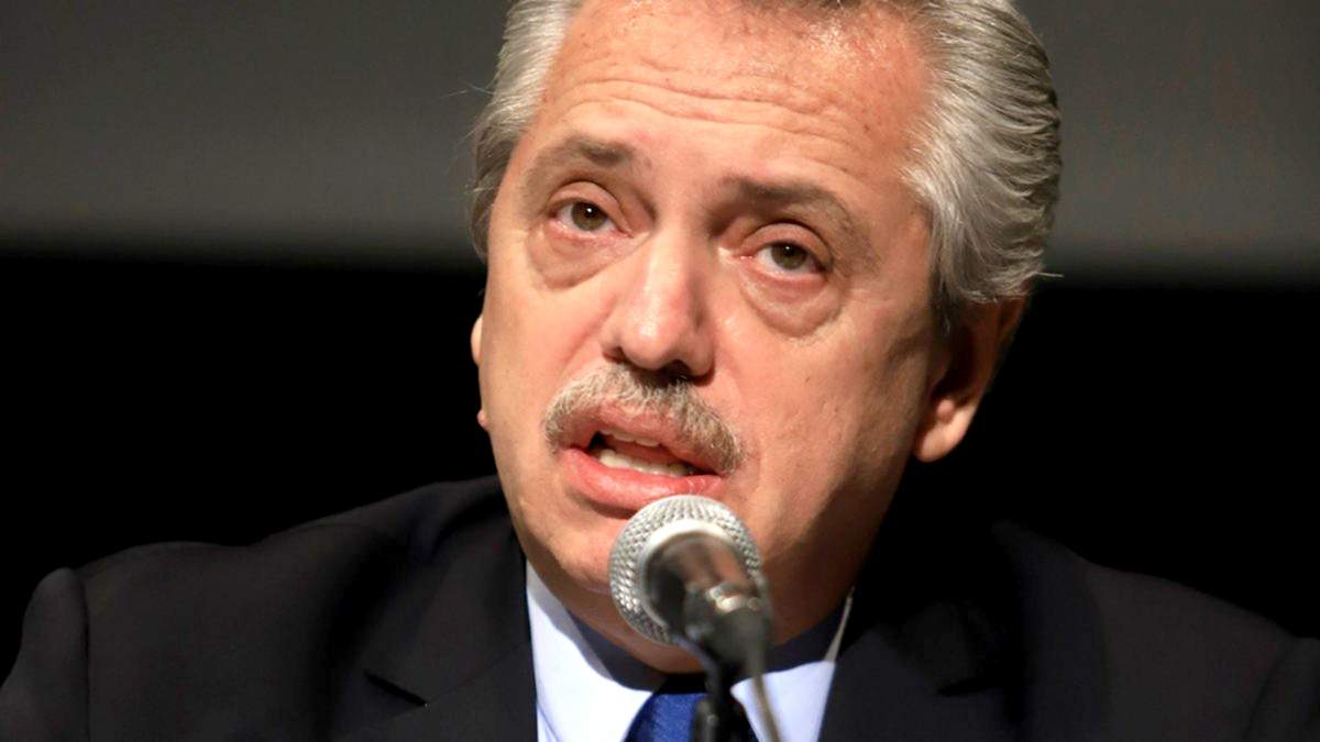 Presidente Alberto Fernández. Fuente: (Twitter)