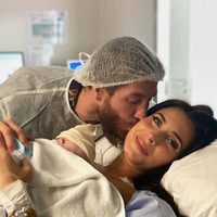 "My team": Pilar Rubio se sacó una foto familiar y explicó el nombre de su bebé