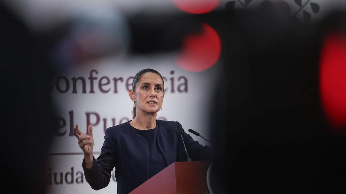 La presidenta Claudia Sheinbaum