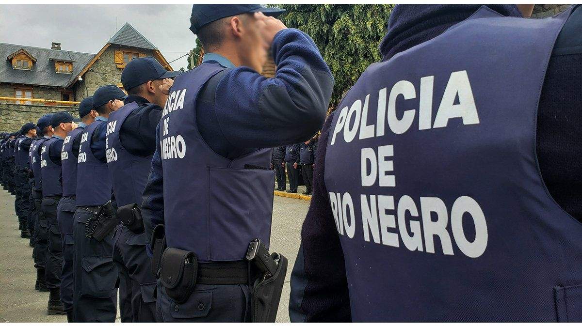 Policía de Río Negro. Fuente: (Twitter)