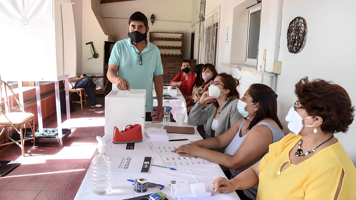 Las elecciones de Chile también se celebraron en Neuquén. Fuente: (Twitter)