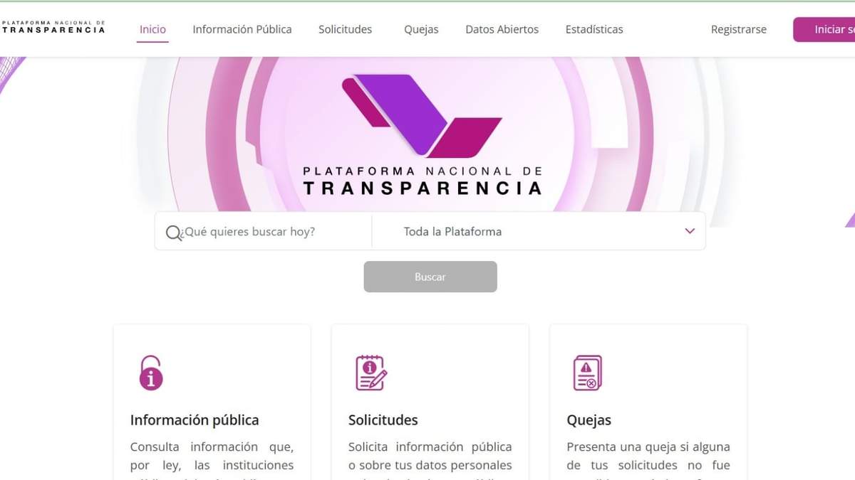 Sitio de la plataforma
