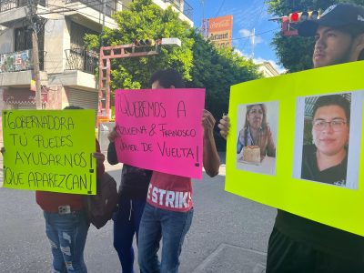 Exigen ayuda de la gobernadora de Guerrero para localizar a dos desaparecidos en Chilpancingo