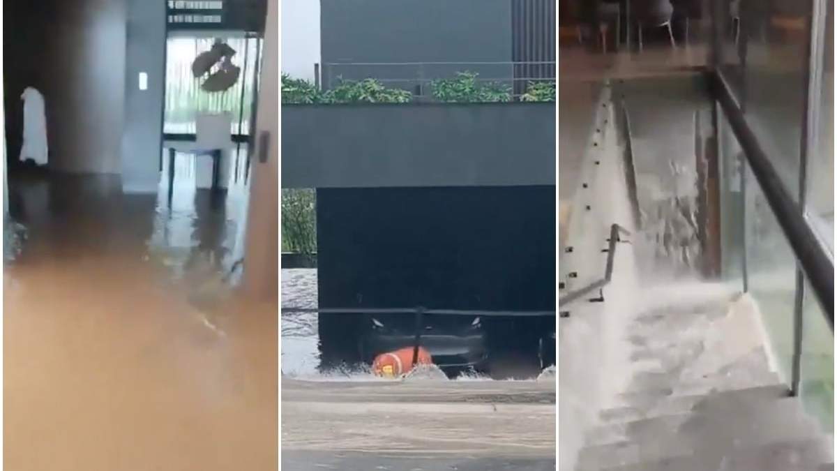Residencia inundada