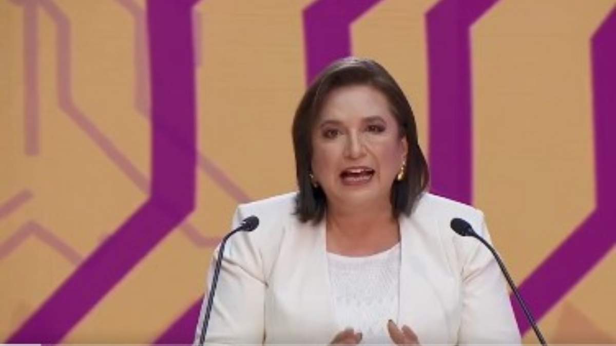Xóchitl Gálvez, candidata de la coalición Fuerza y Corazón por México