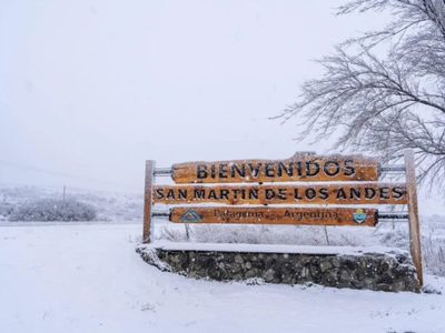 Alerta amarilla por nevadas en la cordillera neuquina