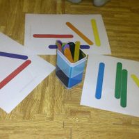 Con solo paletas de helado y mucho color: mirá esta opción "low cost" para decorar tu pieza