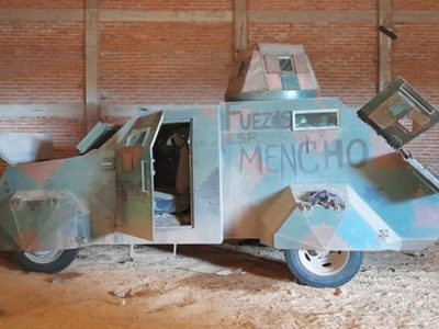 Las Fuerzas Armadas ingresan a Naranjo de Chila, donde nació “El Mencho”