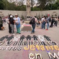 Rinden homenaje a personas que murieron sin encontrar a sus desaparecidos (Video)