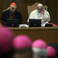 Protestas de víctimas y perdón de obispos por abusos sexuales enmarcan el Sínodo en el Vaticano