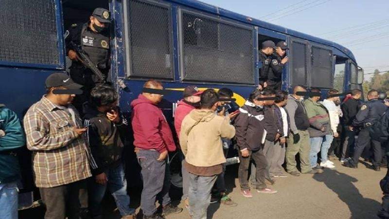 Los sujetos fueron detenidos en Canal Nacional y Periférico