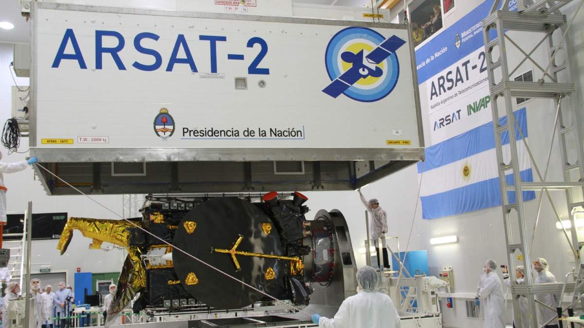 El satélite del plan Conectar será lanzado en 2023. Fuente: (Twitter)