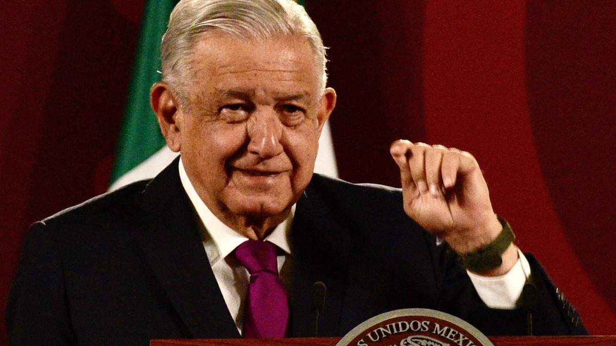 El presidente López Obrador