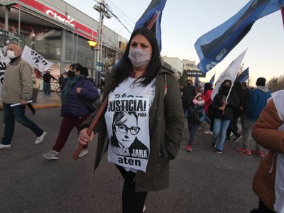Paro provincial: ATEN marcha por justicia y escuelas seguras