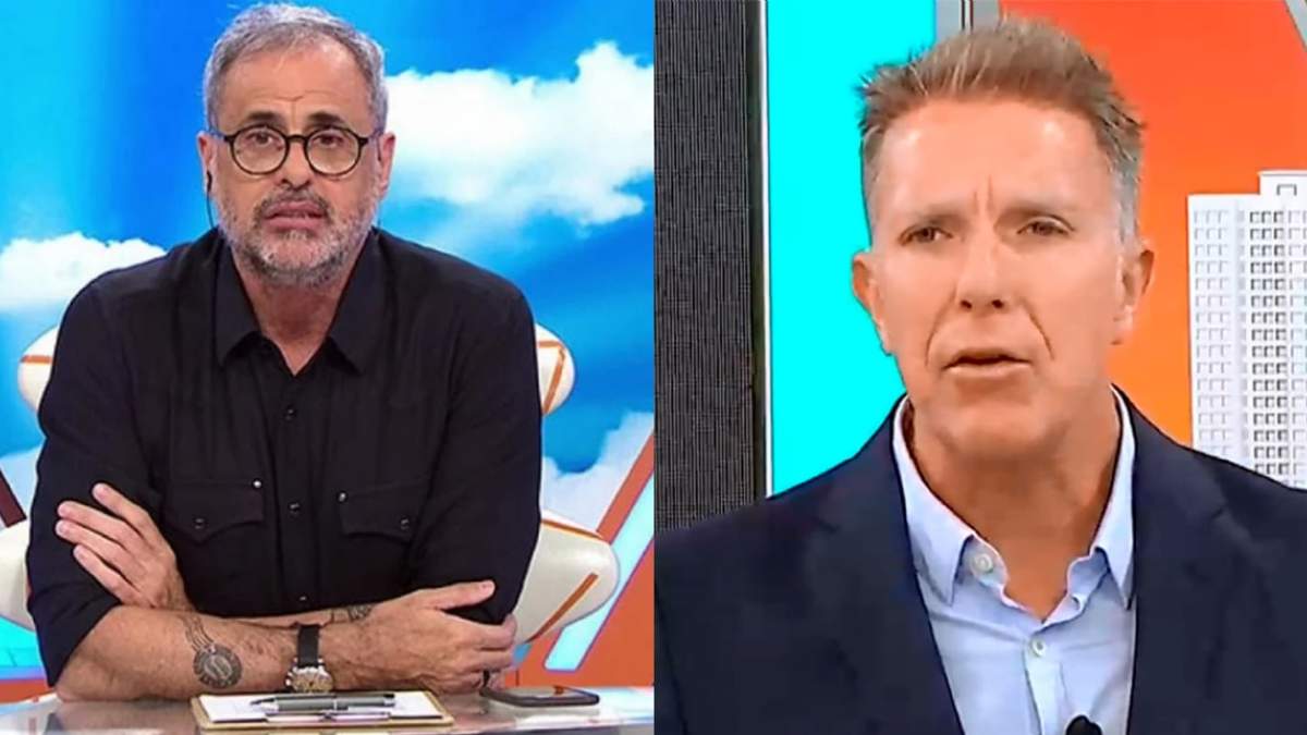 Jorge Rial y Alejandro Fantino. Foto: (Twitter)