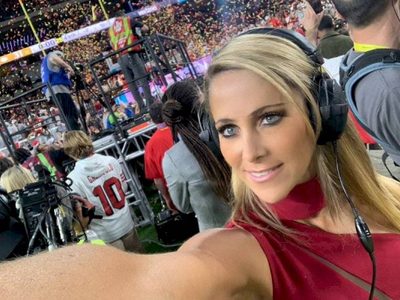 ¡Pena ajena! La periodista Inés Sainz vivió el momento más bochornoso de su vida en el Super Bowl