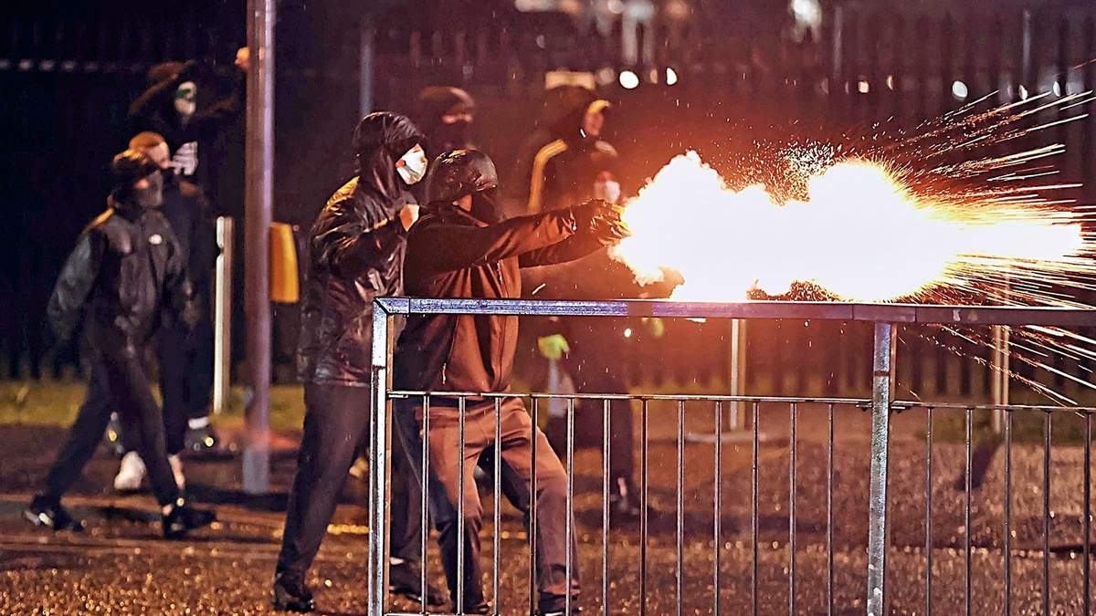 Enfrentamientos en Irlanda del Norte