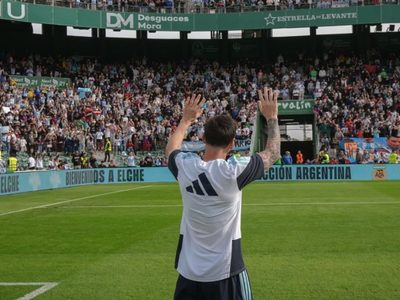 El mensaje de Lionel Messi luego de la práctica de la Selección Argentina en España