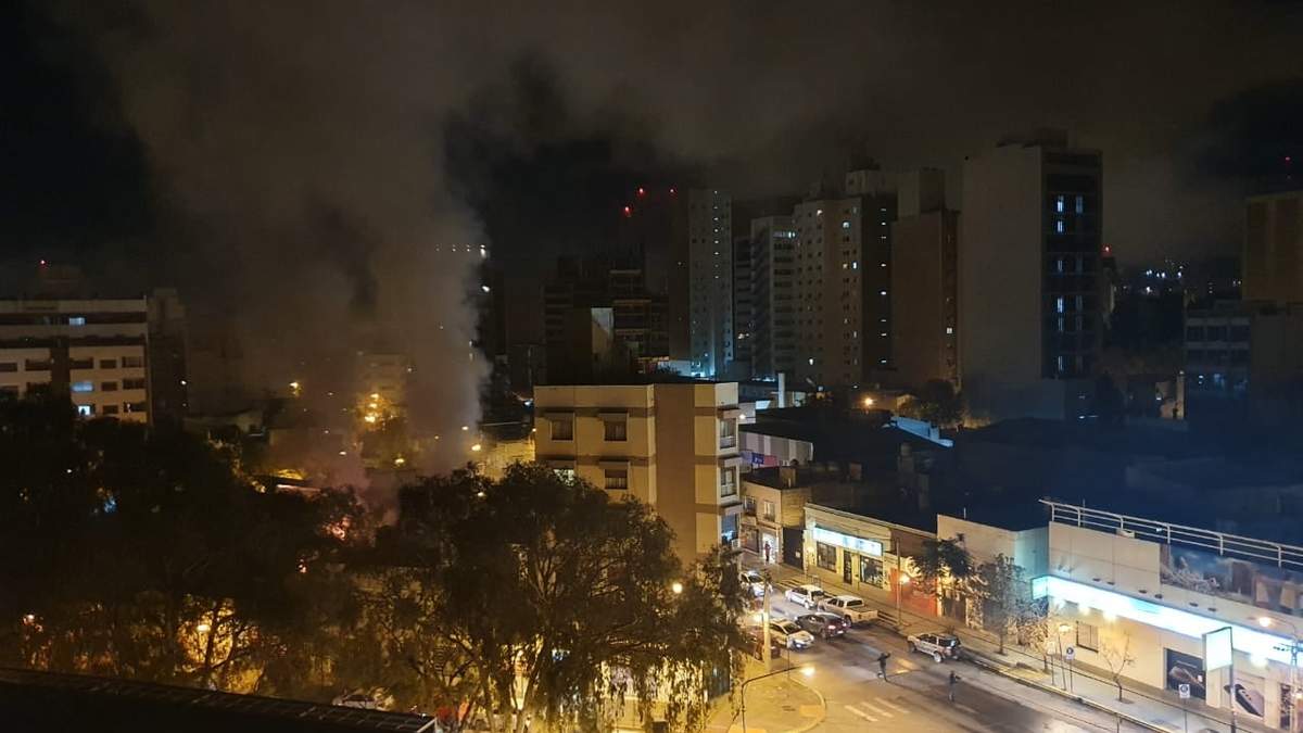 Incendio. Fuente: (Twitter)