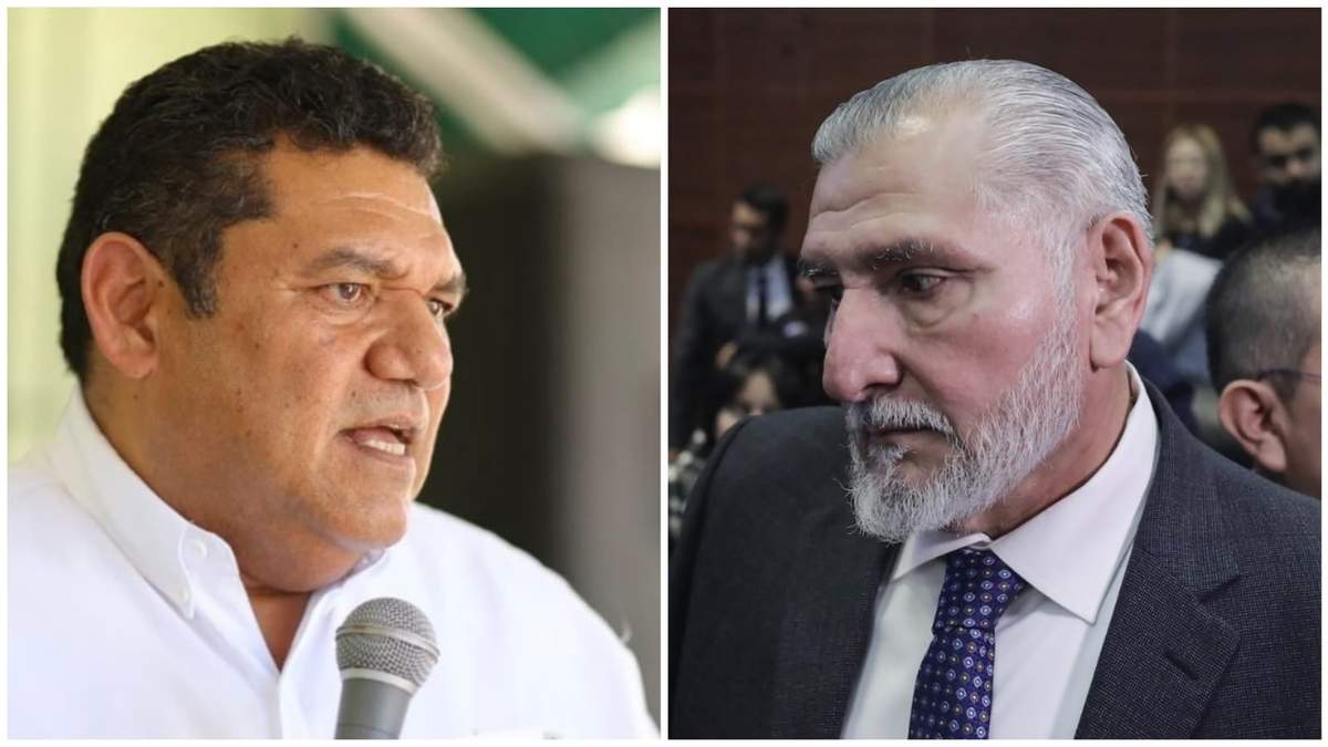 El gobernador de Tabasco, Javier May, y el senador Adán Augusto López