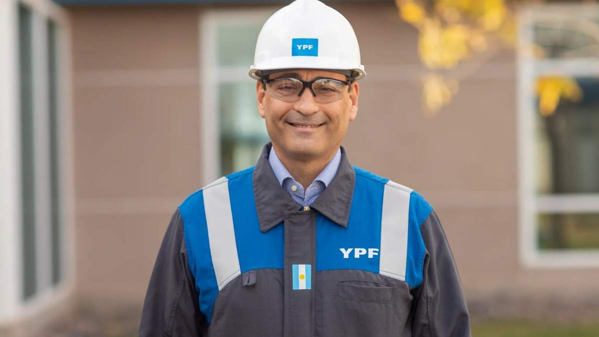 El nuevo CEO de YPF, Pablo Iuliano. Fuente: (TELAM)
