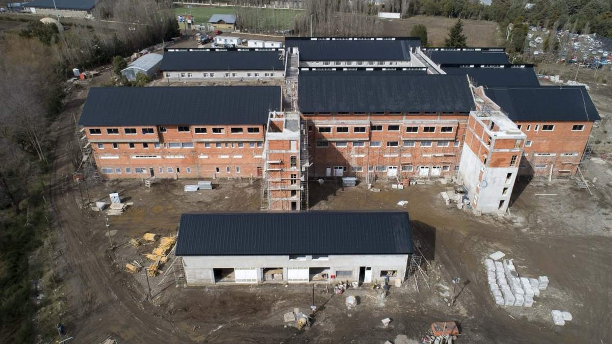 Nuevo hospital en San Martín de los Andes. Fuente: (Twitter)