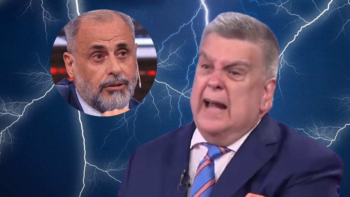 Luis Ventura y Jorge Rial. Fuente: (Minuto Neuquén)