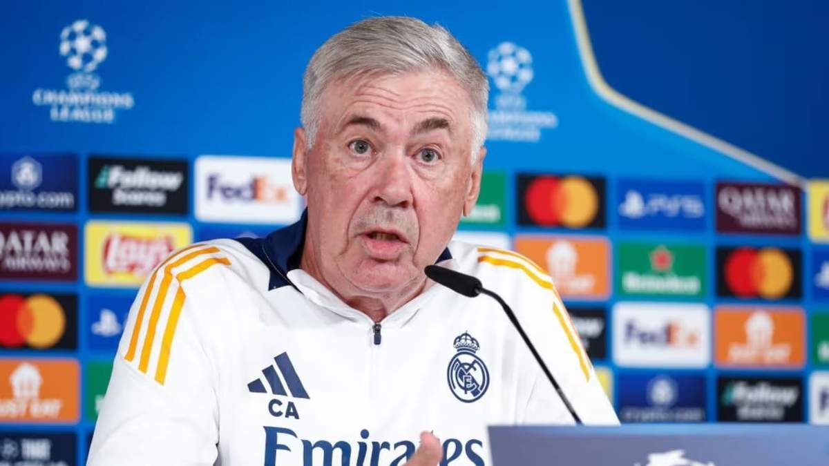 Carlo Ancelotti. Fuente: (X)