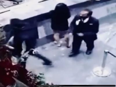Difunden video de la agresión a un empleado de City Towers en la CDMX