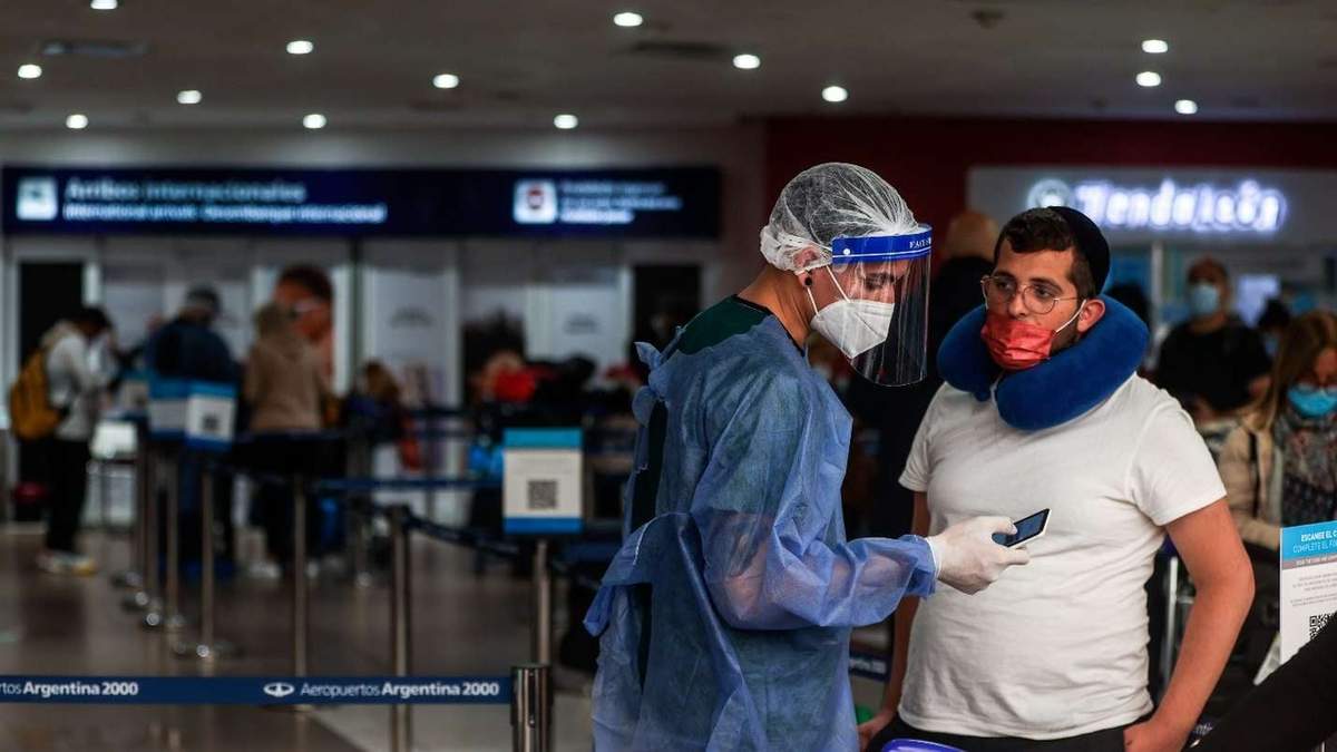 Medidas de prevención en el Aeropuerto. Fuente: (Twitter)