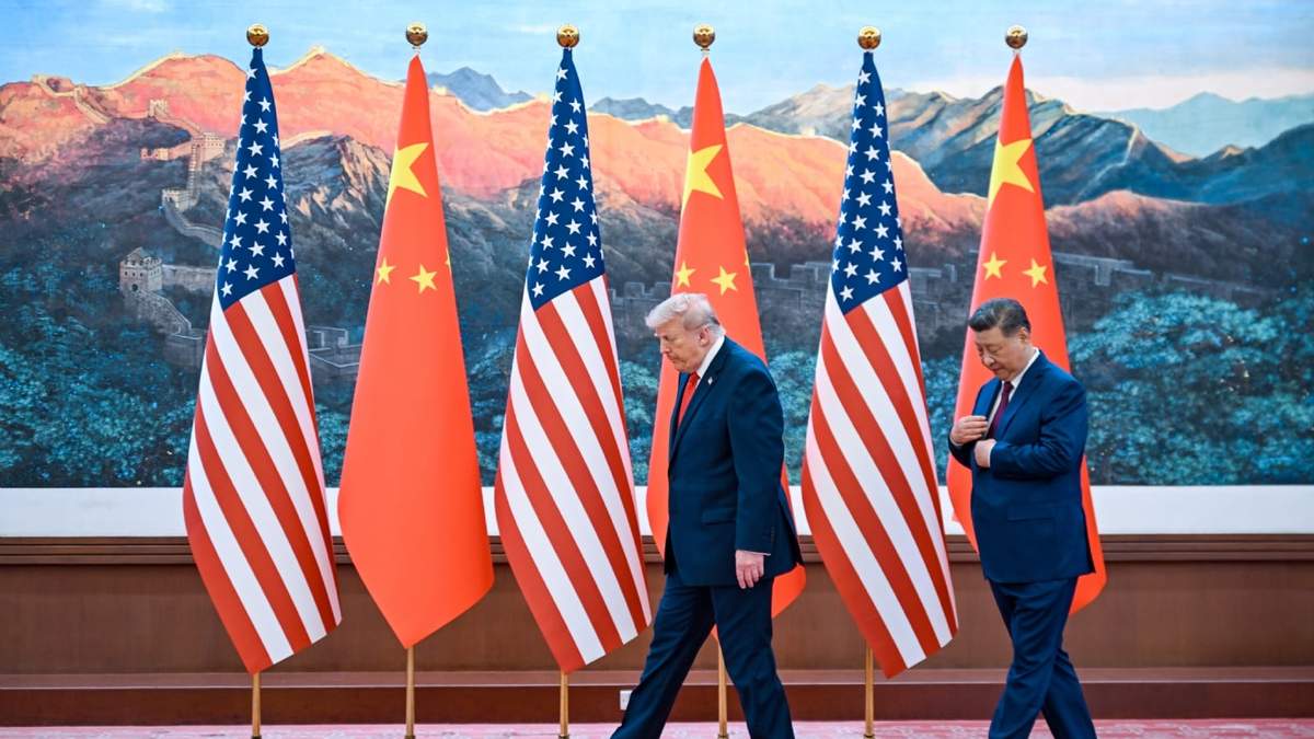 Donald Trump, y su homólogo chino, Xi Jinping