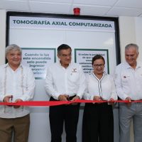 Entrega Américo tomógrafo al Hospital Infantil de Tamaulipas
